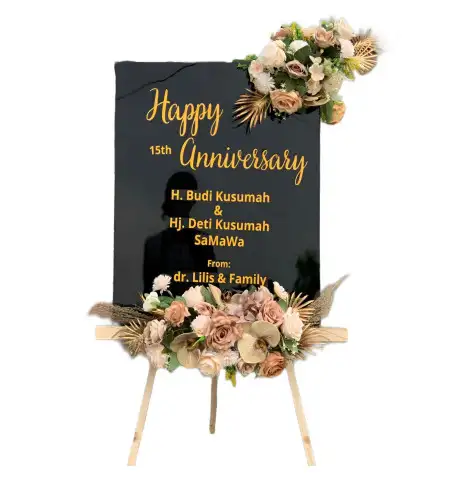 Papan Bunga Akrilik Wonoenggal